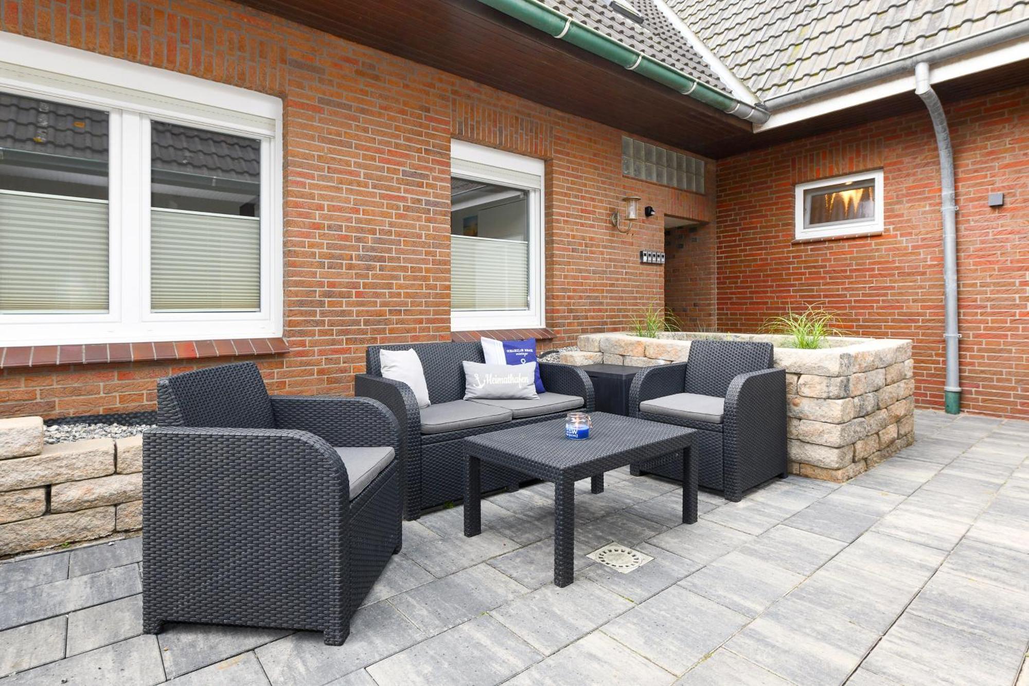 Ferienwohnungen Haus Boje "Krabbe" Neuharlingersiel Exterior foto