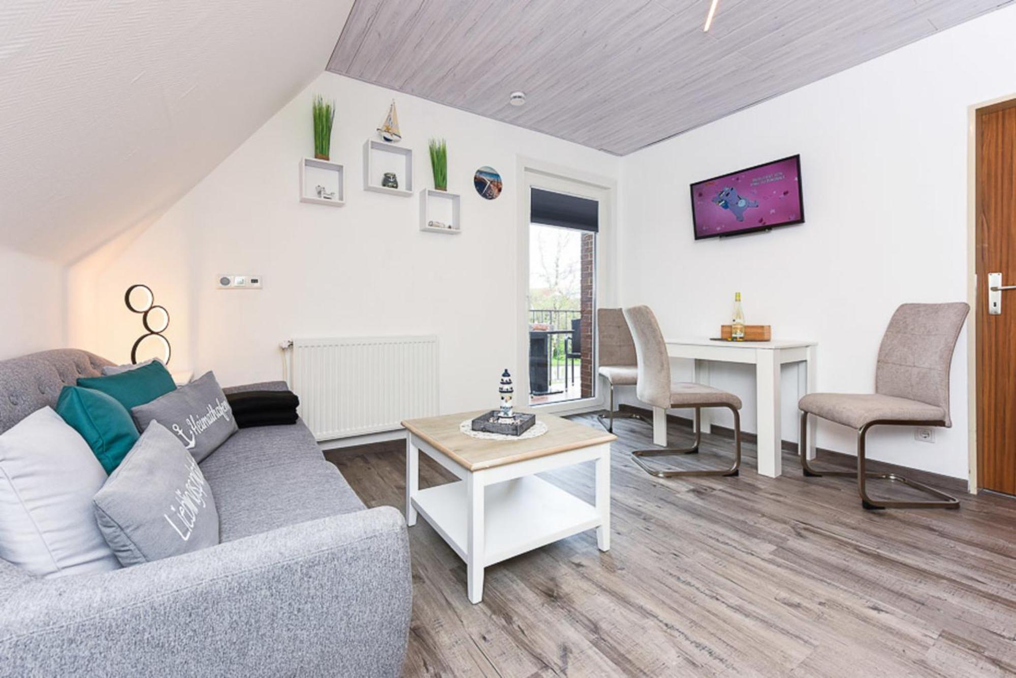 Ferienwohnungen Haus Boje "Krabbe" Neuharlingersiel Exterior foto